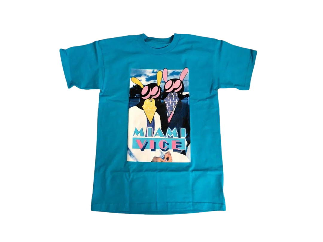 Vlone Vlone Miami Vice Tee BLUE