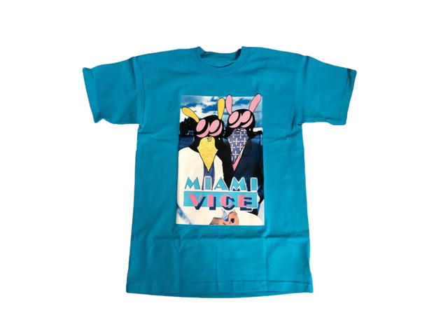 Vlone Vlone Miami Vice Tee BLUE - view 1