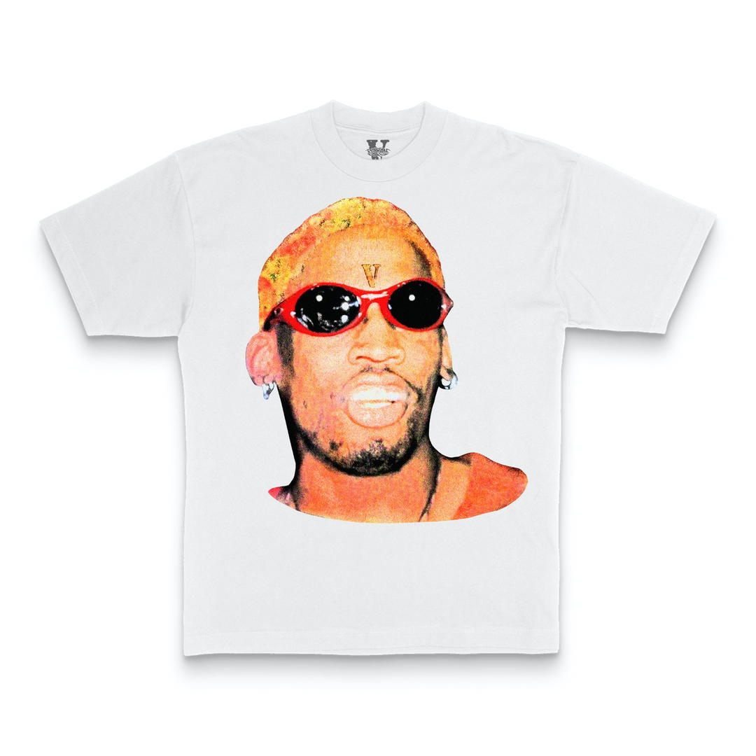 Vlone Vlone Rodman Airbrush T-shirt White