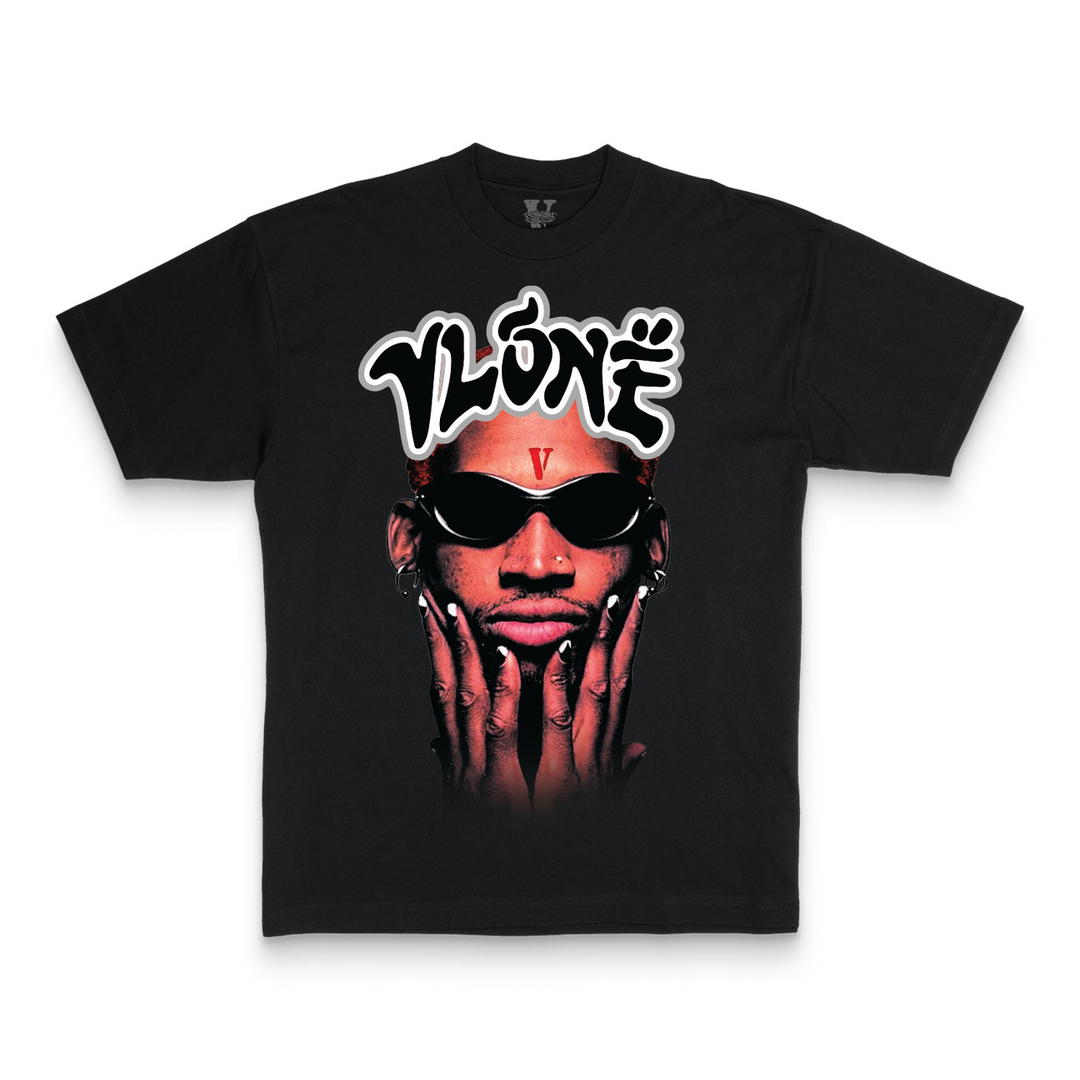 Vlone Vlone Rodman Logo T-shirt Black