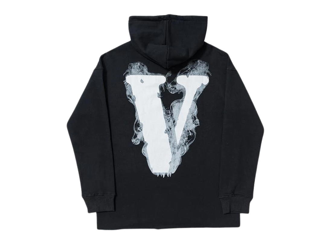 Vlone Vlone Smoke Demon Angel Hoodie Black