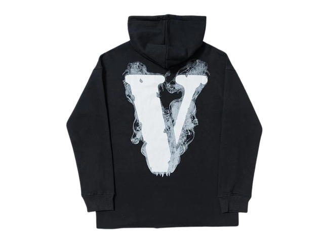 Vlone Vlone Smoke Demon Angel Hoodie Black - view 1