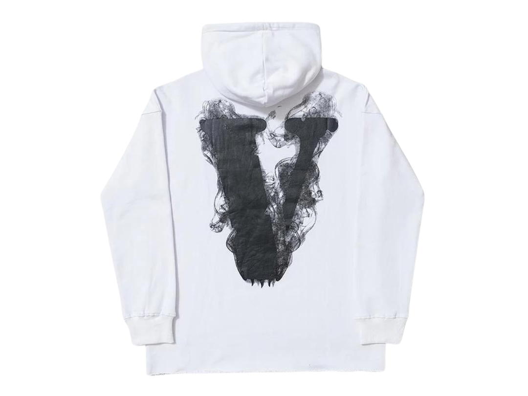 Vlone Vlone Smoke Demon Angel Hoodie White