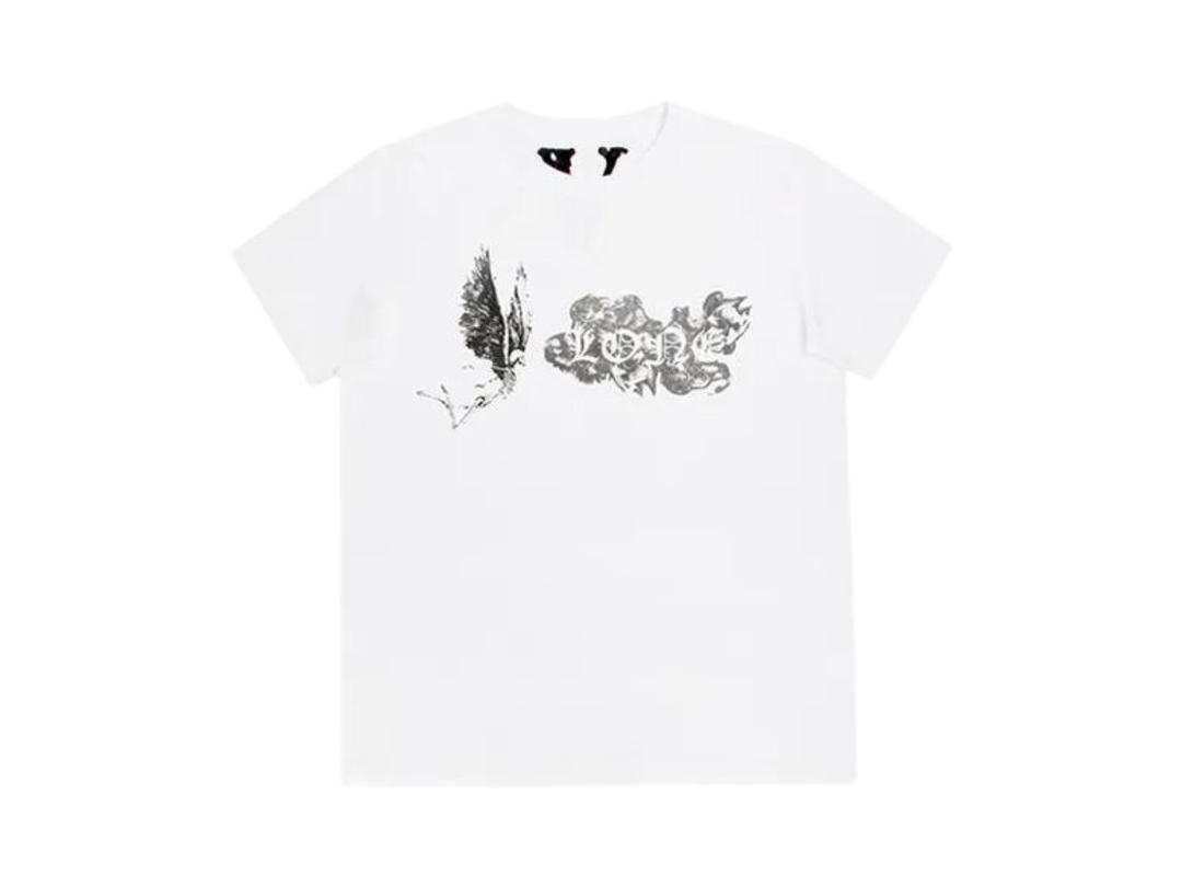 Vlone Vlone Smoke Demon Angel T-Shirt White