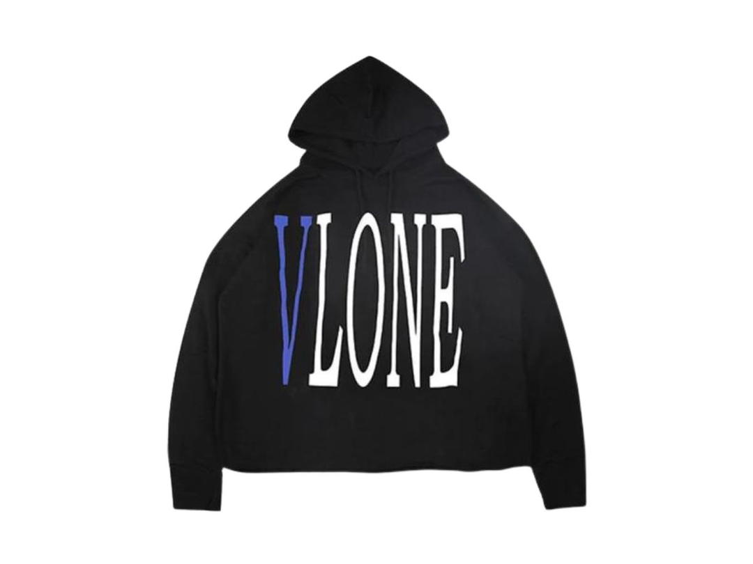 Vlone Vlone Staple Classic Hoodie Black Blue