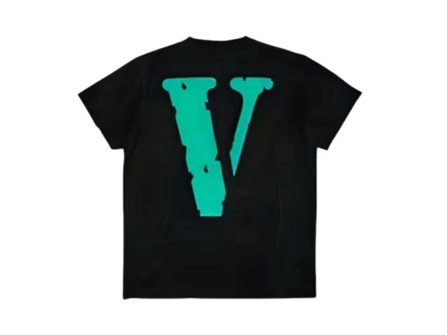 Vlone Vlone Staple Classic T-Shirt Black Green - view 2