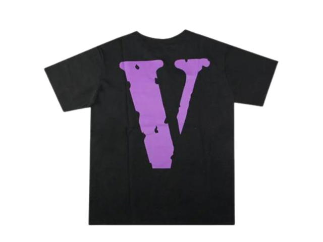 Vlone Vlone Staple Classic T-Shirt Black Purple - view 2