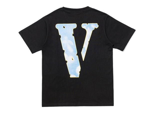 Vlone Vlone x Asap Rocky S/S T-Shirt Black - view 2