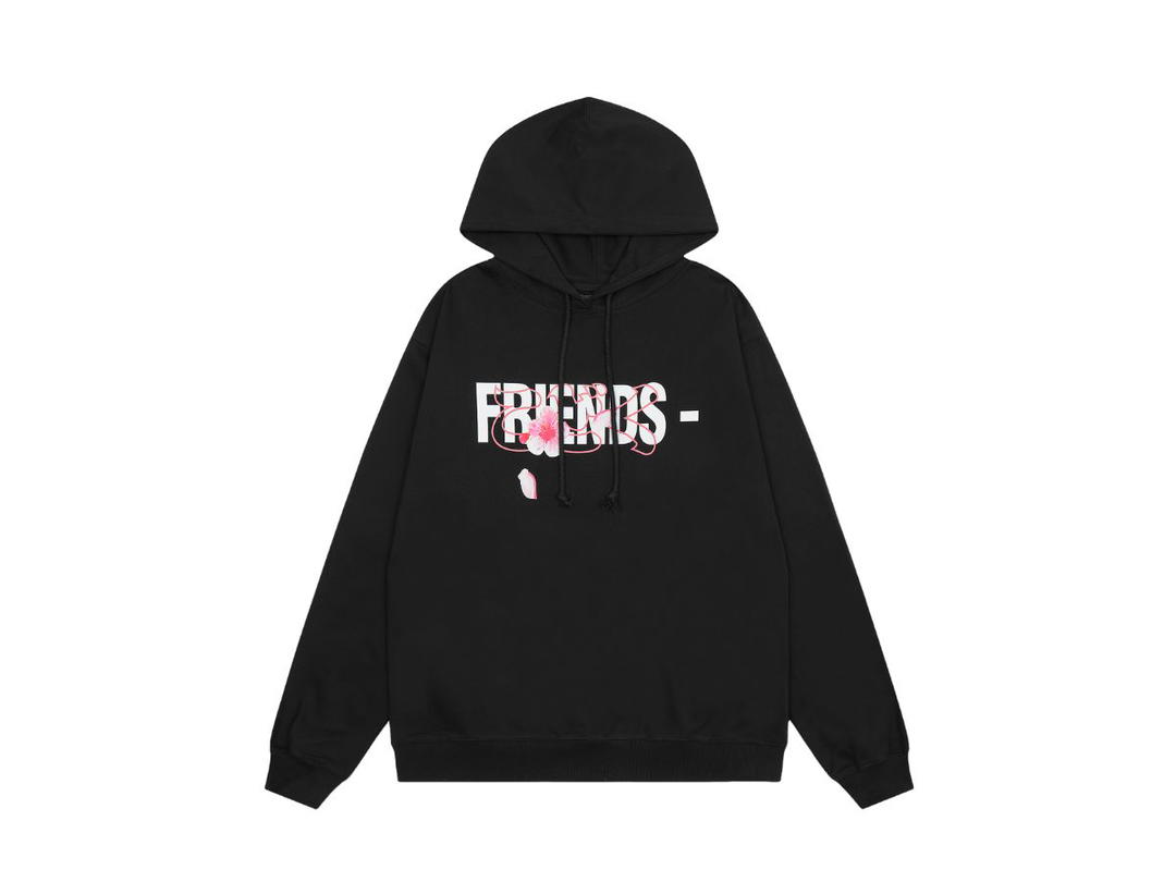 Vlone Vlone X Friends Sakura Hoodie Black