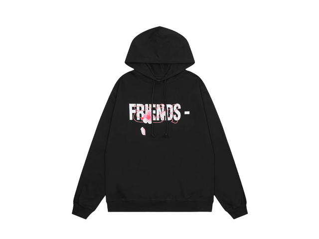 Vlone Vlone X Friends Sakura Hoodie Black - view 1