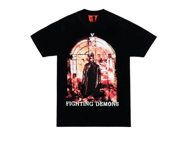 Vlone Vlone X Juice Wrld Demon T-shirt Black - view 1