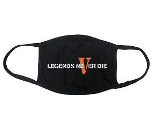 Buy Vlone x Juice Wrld Legends Never Die Facemask Black at Sasom – Authentic and Ready to Ship