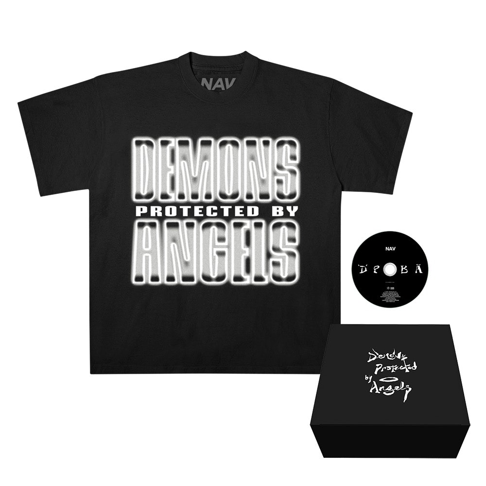 Vlone Vlone x Nav DPBA Box Set 003 XO T-shirt Black