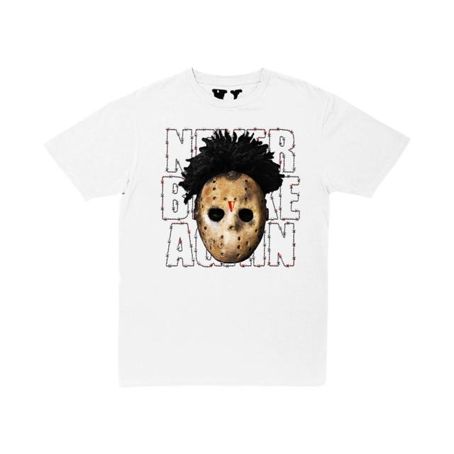 Vlone Vlone x Never Broke Again Haunted T-shirt White - view 2