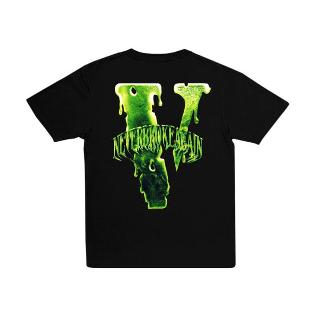 Vlone Vlone x Never Broke Again Slime T-shirt Black - view 1
