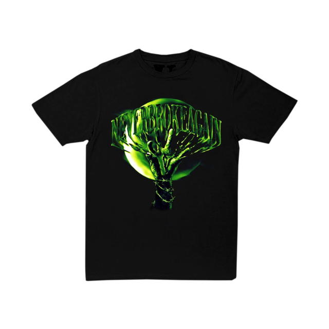 Vlone Vlone x Never Broke Again Slime T-shirt Black - view 2