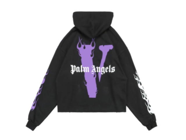 Palm Angels VLONE X PALM ANGELS Black Purple - view 2
