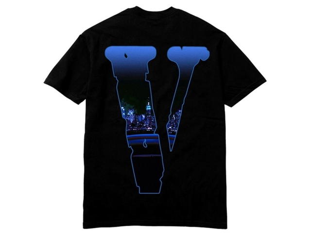 Vlone Vlone x Pop Smoke Armed And Dangerous T-Shirt Black - view 2