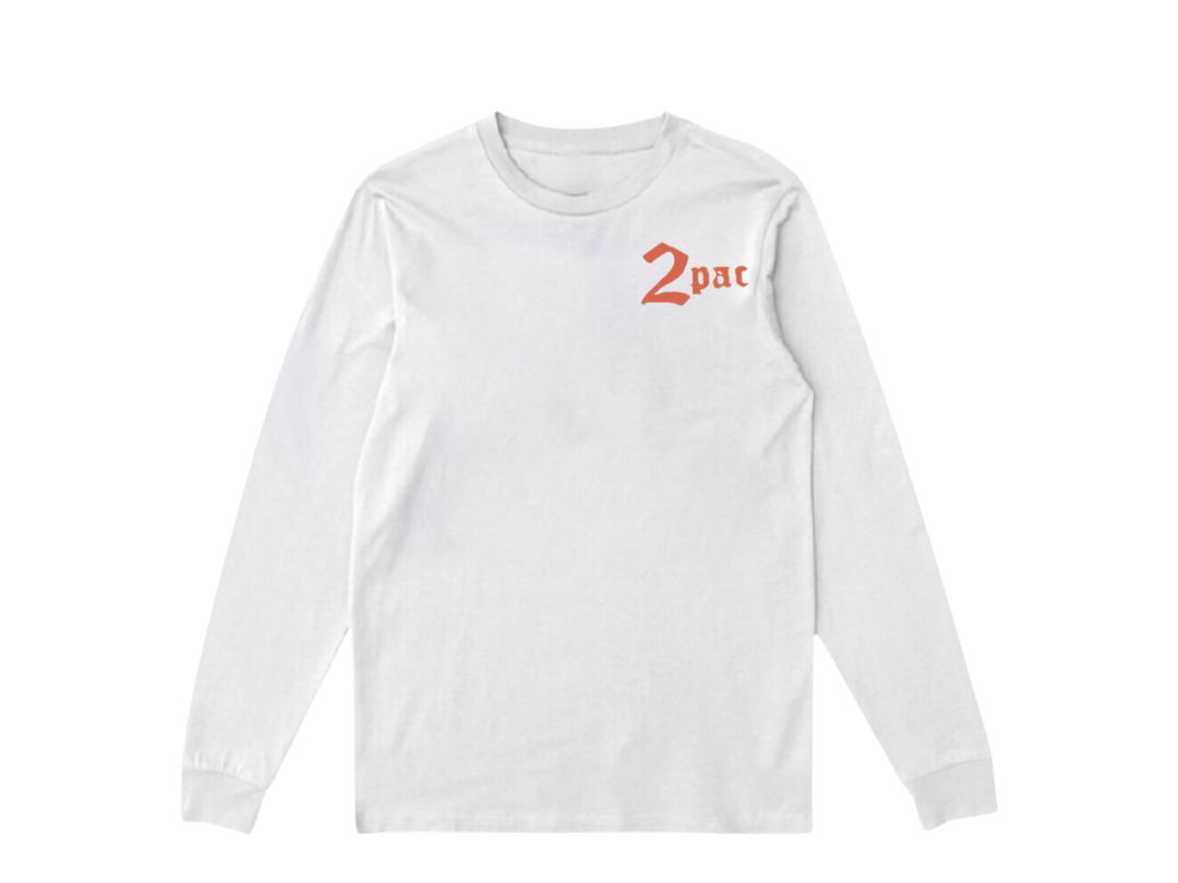 Vlone Vlone x Tupac Cross Sweatshirt White