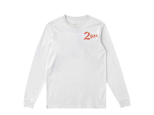 Vlone Vlone x Tupac Cross Sweatshirt White - view 1