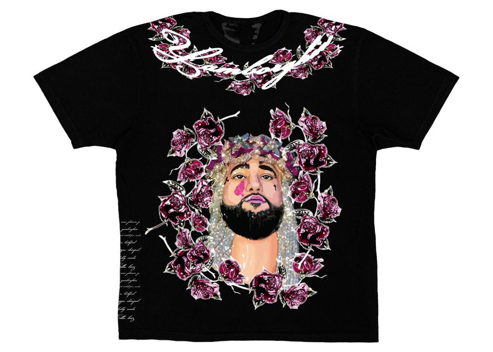 Vlone Vlone Yamborghini Eliantte T-shirt Black