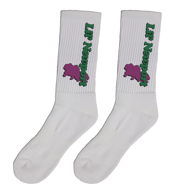 Vlone Vlone Yams Day Lil Newport Socks White - view 1