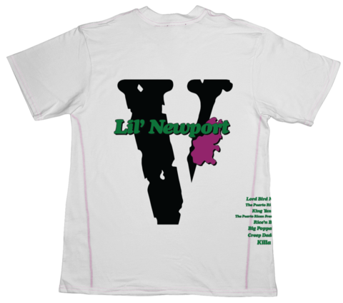 Vlone Vlone Yams Day Lil Newport T-shirt White - view 2