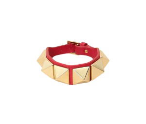 Buy Valentino Garavani Rockstuds Cuir Bracelet Pink at Sasom – Authentic and Ready to Ship