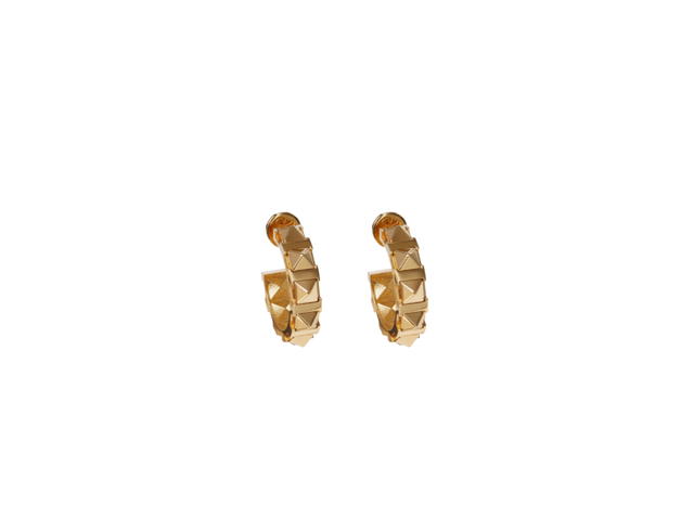 Valentino Garavani Valentino Garavani Rockstud Earrings In Gold - view 1