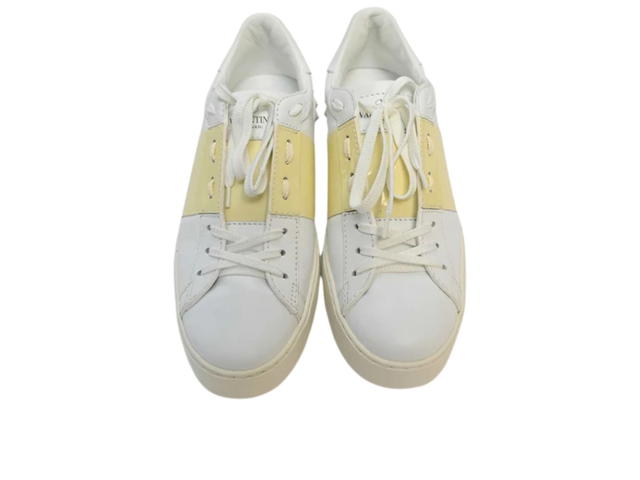 Valentino Garavani Valentino Garavani Open Low Top Sneakers White - view 3