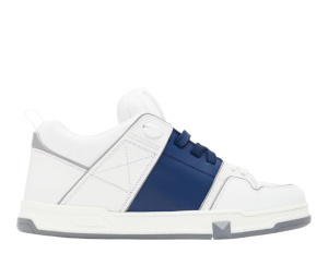 Buy Valentino Garavani Open Skate Low-Top Sneakers White Navy at Sasom – Authentic and Ready to Ship