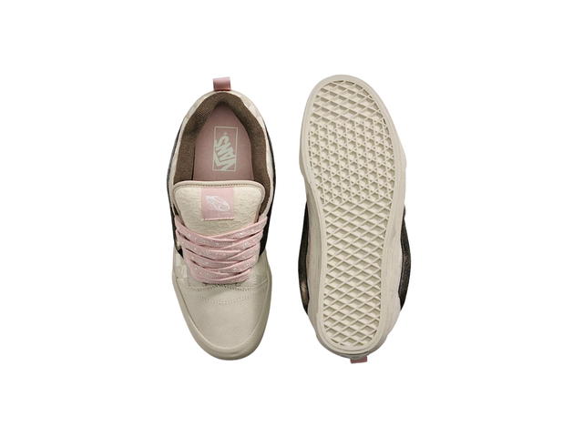 Vans Vans x Space Molly Knu Skool Shoe Beige Sepia Rose Pink - view 3