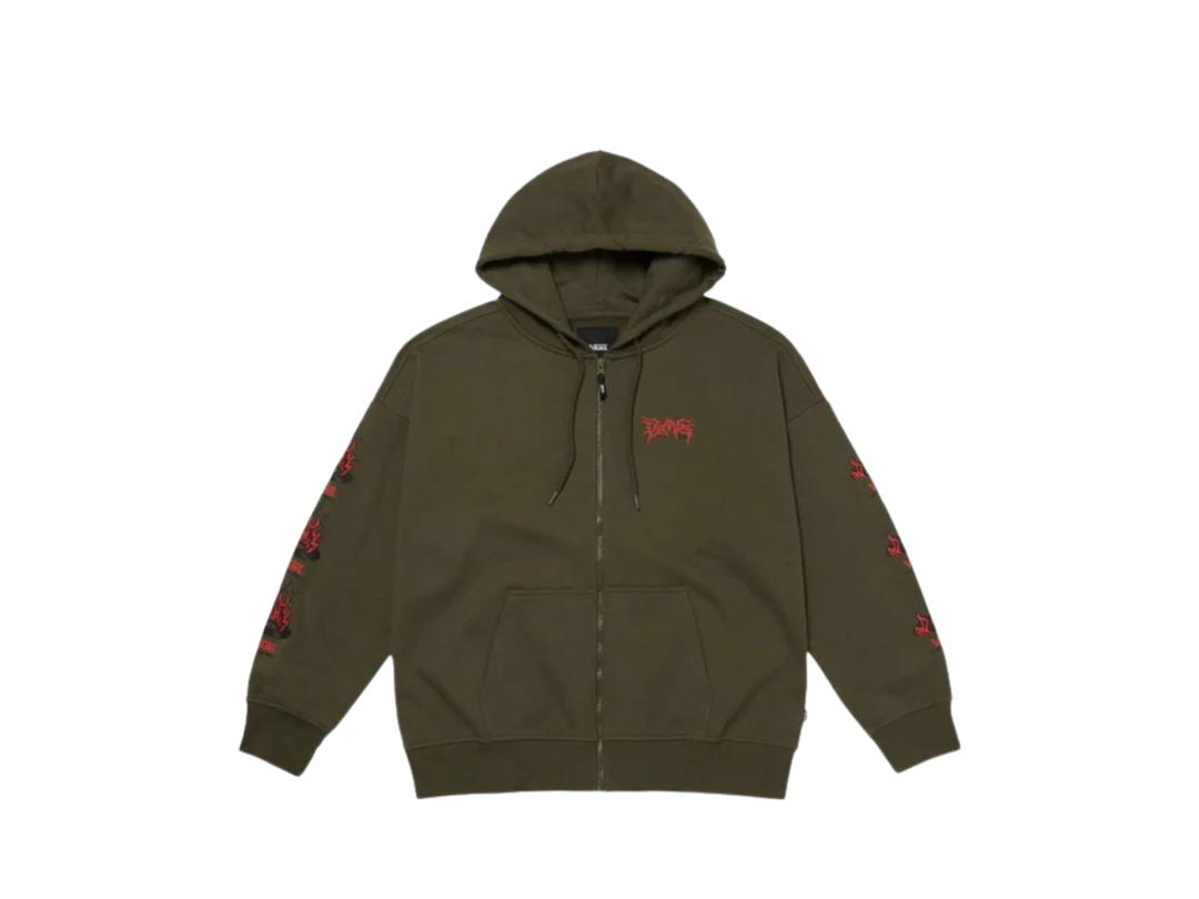 Vans Vans Record Hoodie x Okeh Fire Olive