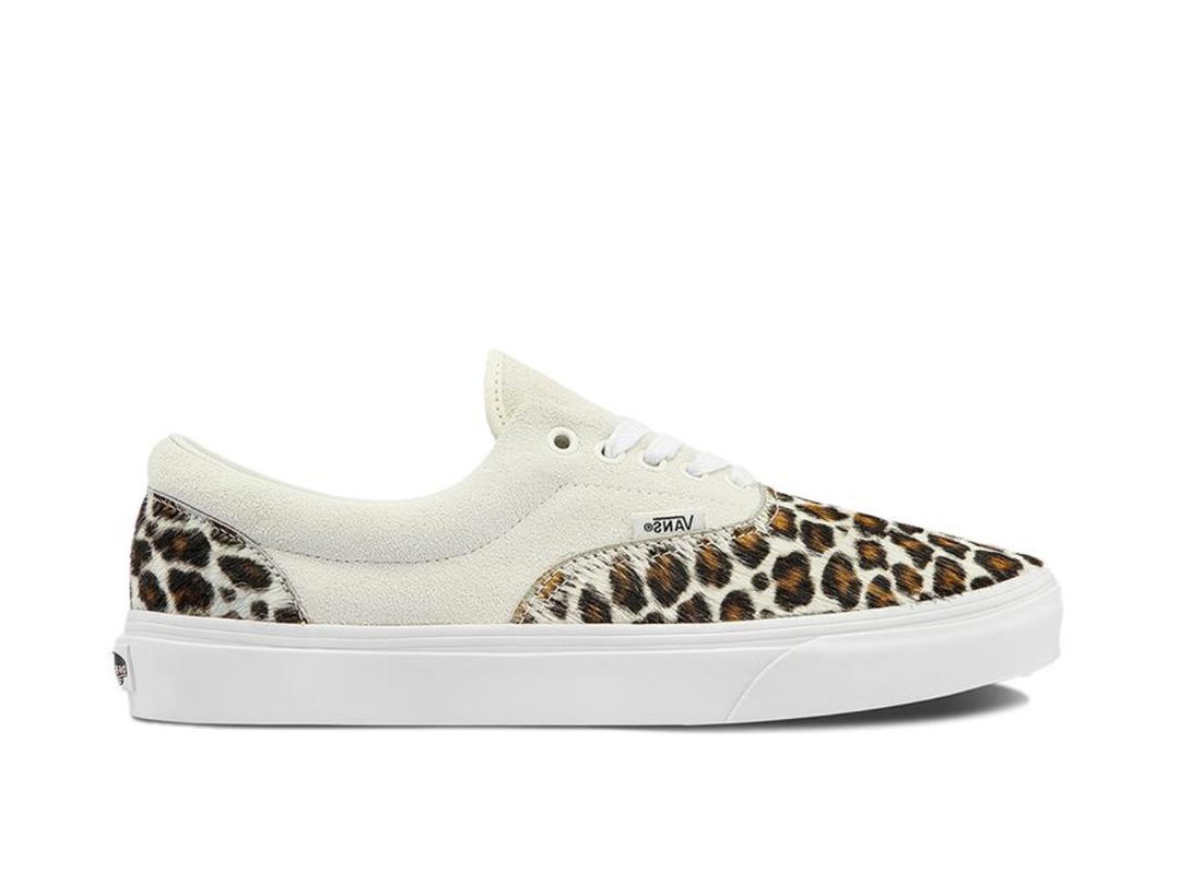 Vans Vans Unisex Era Low Top Sneakers Whiteleopard