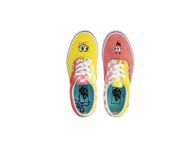 Vans Vans x Sandy Liang x SpongeBob Era Best Friends Yellow White Multicolor - view 3
