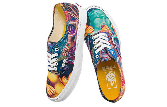 Chrome Hearts Vans Authentic Moca Judy Baca Triumph of the Hearts Multicolor - view 5