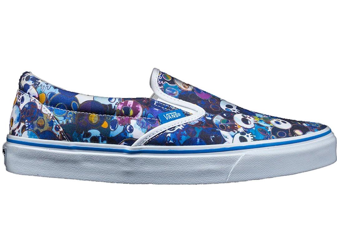 Vans Vans Slip On Murakami Blue Skulls