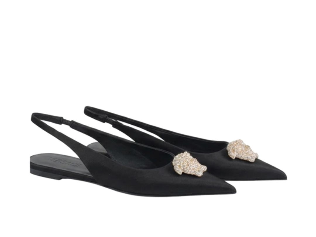 Versace Versace Slingback T.10 Vitello (Women's)