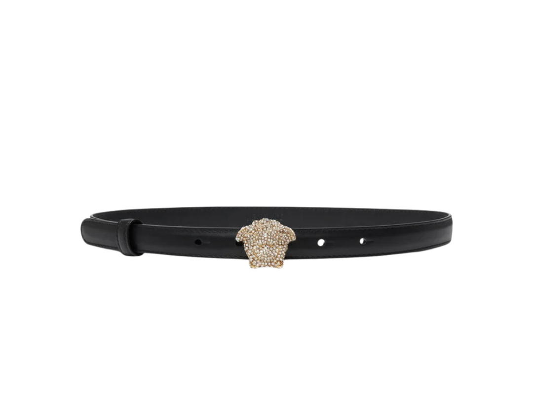 Versace Versace Crystal Belt Black