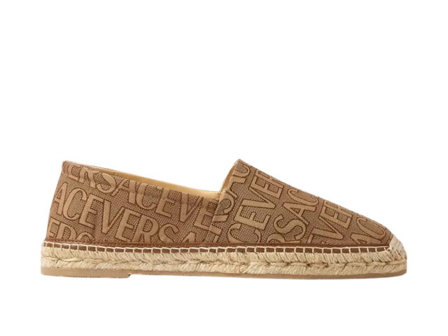Versace Versace Allover Espadrilles Brown (W) - view 1