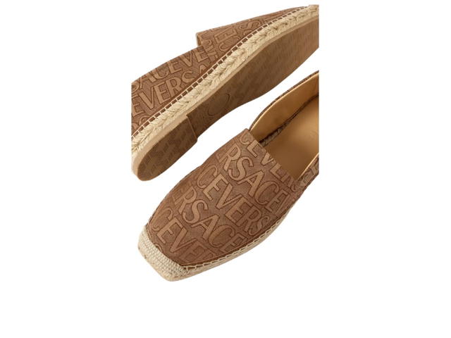 Versace Versace Allover Espadrilles Brown (W) - view 3