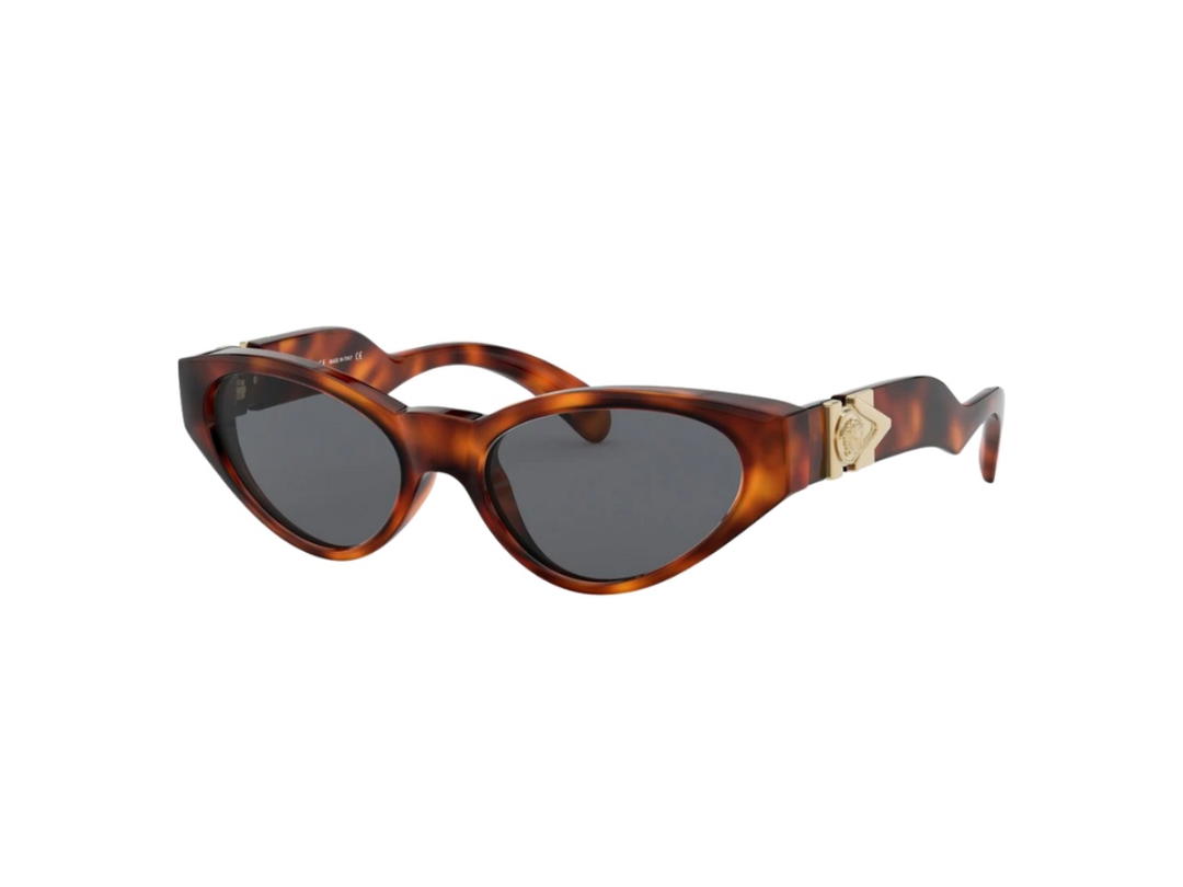 Versace Versace  0VE 4373  Cat Eye Havana Grey Lens