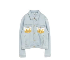 Buy Versace Pocket Denim Jacket Blue at Sasom – Authentic and Ready to Ship