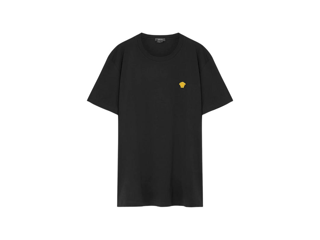 Versace Versace Cotton-jersey T-shirt Black