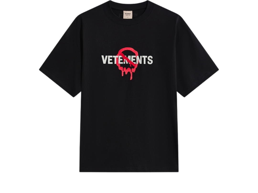 Vetements Vetements Logo T-Shirt Black