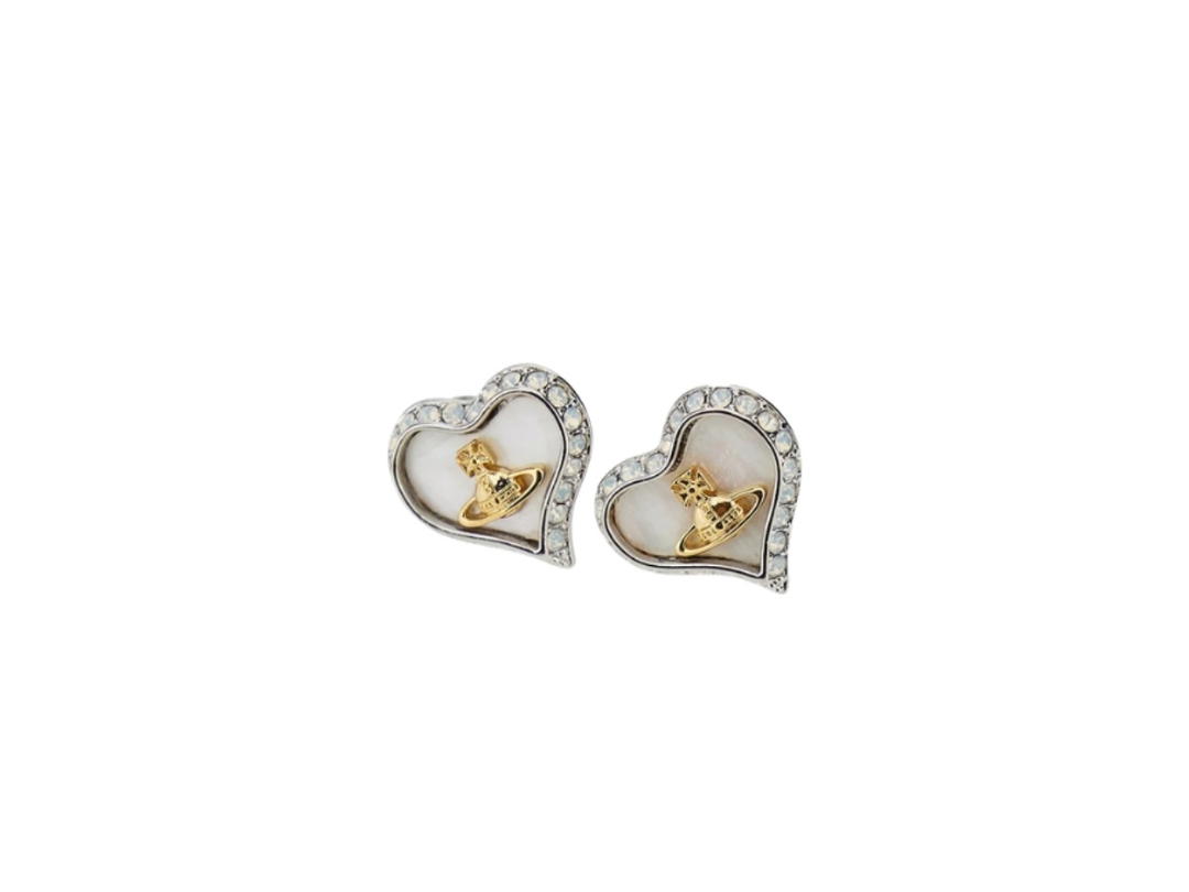 Vivienne Westwood Vivienne Westwood Petra Earrings White