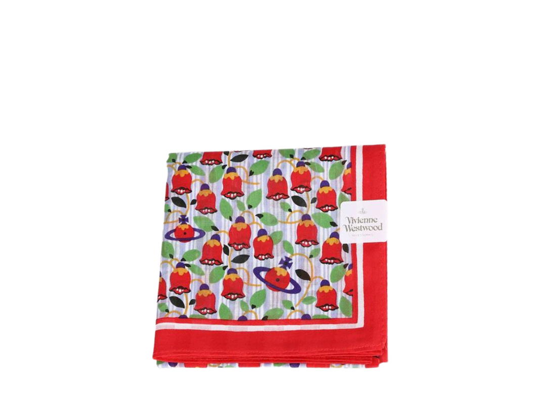 Vivienne Westwood Vivienne Westwood Handkerchief Red Floral Pattern
