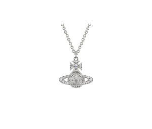 Buy Vivienne Westwood Carmela Cubic Zirconia Pendant Silver at Sasom – Authentic and Ready to Ship