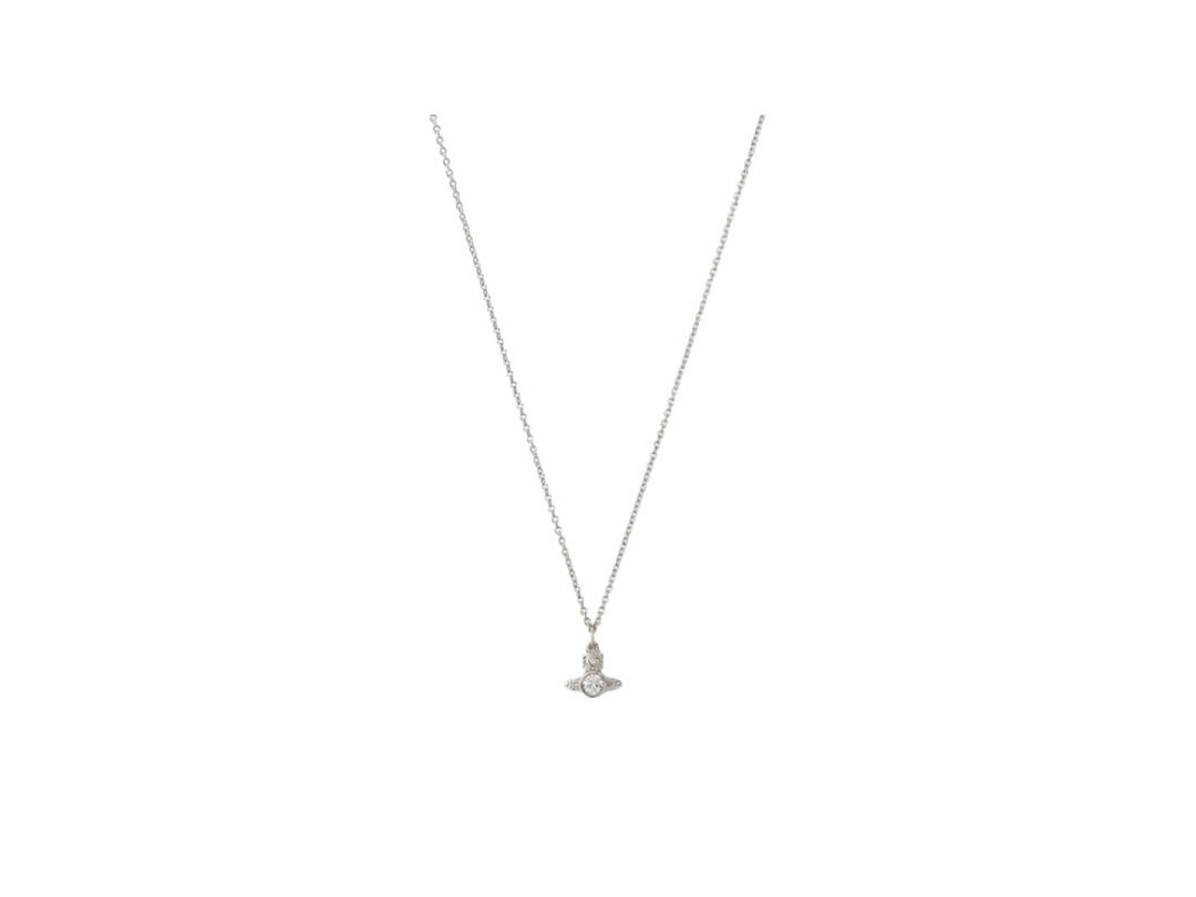 Vivienne Westwood Vivienne Westwood London Orb Small Saturn Necklace Silver