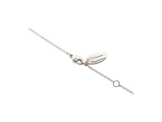 Vivienne Westwood Vivienne Westwood London Orb Small Saturn Necklace Silver - view 4